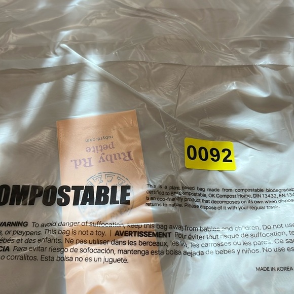 NEW Ruby Rd. | Flat Front‎ High Rise Straight Leg Chinos | Sand | 12P - Picture 11 of 11